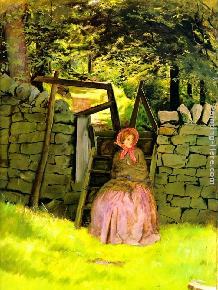 John Everett Millais Waiting